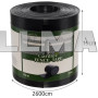Лента ограждения 19смх26м 700г/м2 антрацит 23909
